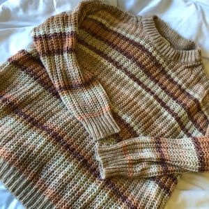 American Eagle striped sweater